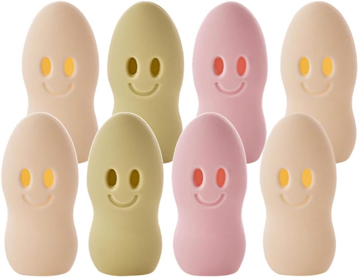 Antibacteriële Silikon Bescherming voor Reis Tandenborstels, Set van 8 Stuks met Opberghoes