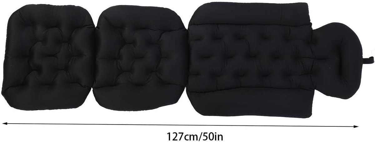 Comfortabel Volledig Lichaam Badkussen, Verwijderbaar en Wasbaar Spa Kussen voor Badkuip, Luxe Badaccessoires