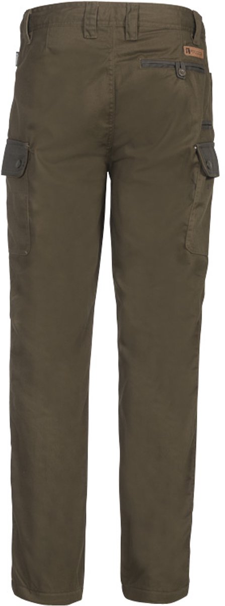 Warme cargobroek PERCUSSION Tradition Bruin