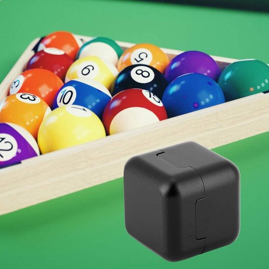 Billiard Chalk Holder - Pool Chalk Carrier - Billiard Spelen - Met Magnetische Bevestiging - 3 cm - Zwart — afbeelding 2