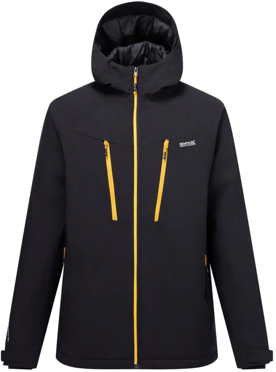 Waterdichte Jas Regatta Highton Stretch Zwart