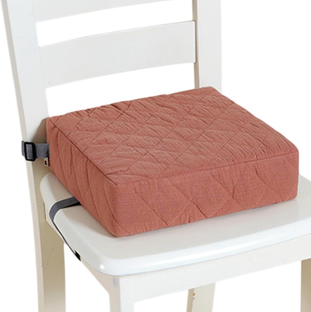 Babyzitje Tafel - Kinderzitje Peuter - Veilig Eten - Dubbele Veiligheidsriemen - 335 cm Breed - Donkerrood
