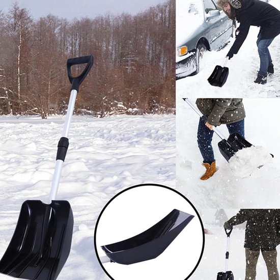 Kinderschep Sneeuwschep - Strandschep Tuinschep - Buitenactiviteiten - Inklapbaar met D-grip - 32 x 10.5 x 42 cm - Niet gespecificeerd — afbeelding 2