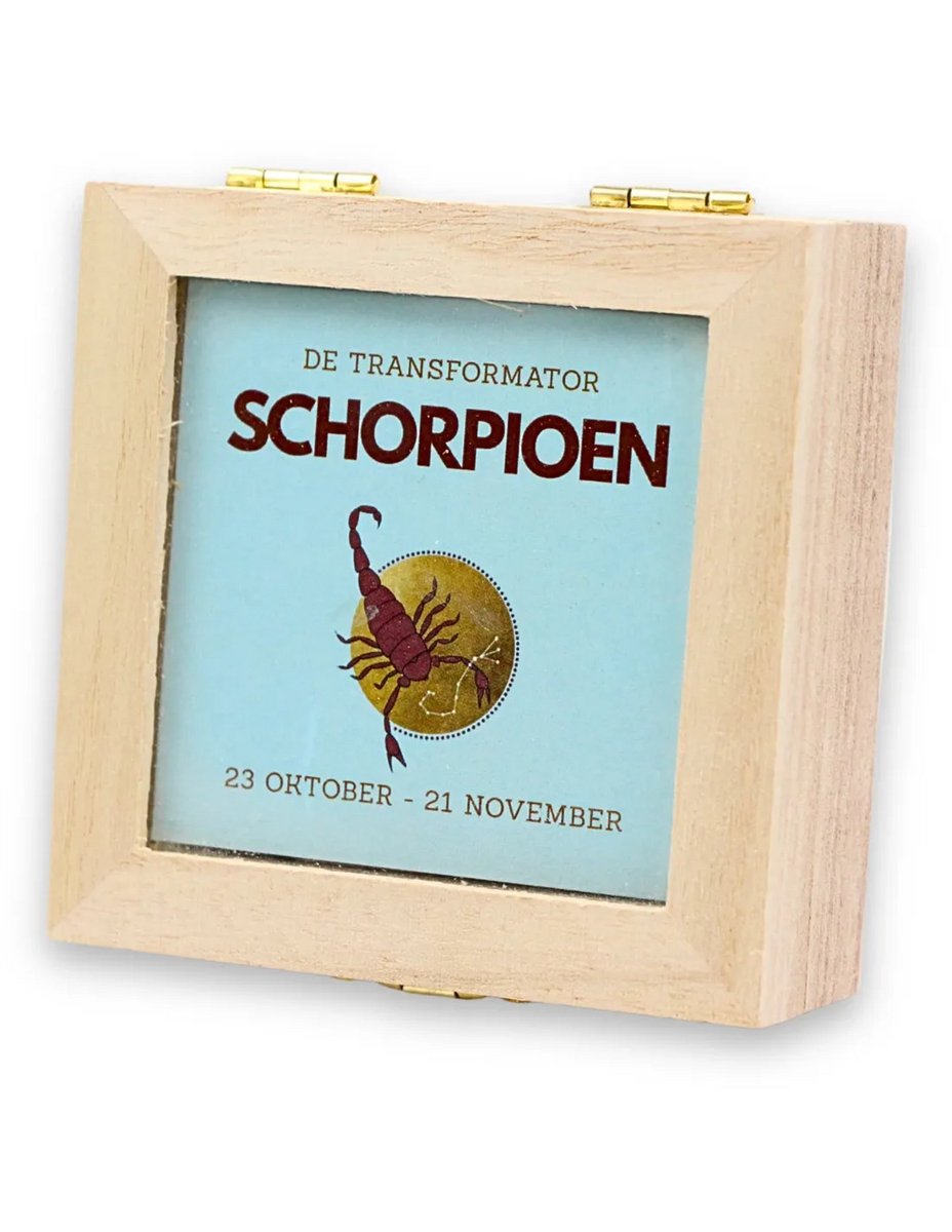 Sterrenbeeld trommelsteen setje - SCHORPIOEN