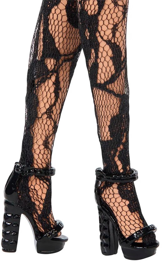 Barbie Deluxe Stijl Pop - Met roze jurk en zwart panties - Modepop van Barbie — afbeelding 3