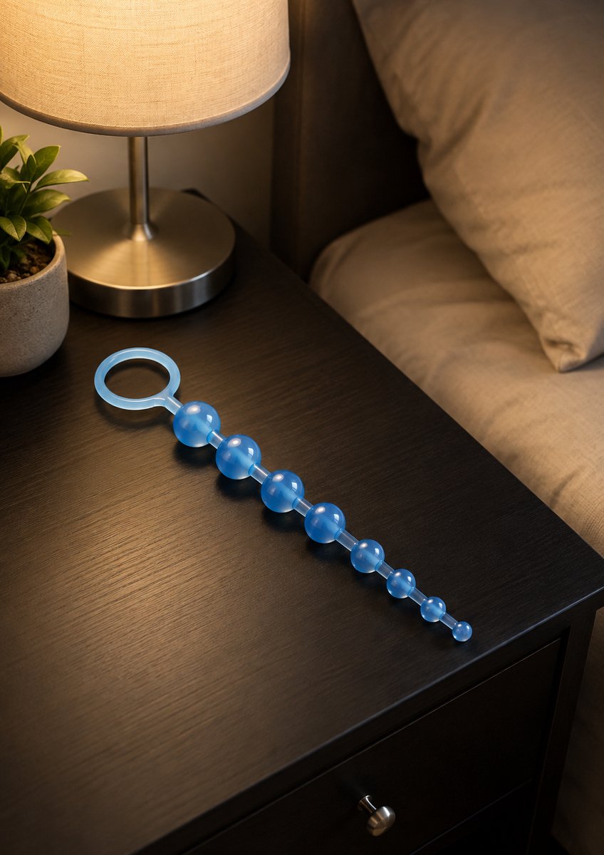 Sensationsdeluxe - Anal Stimulerende Kralen- Buttplug - Anaal Kralen - Voor Man - Voor Vrouw