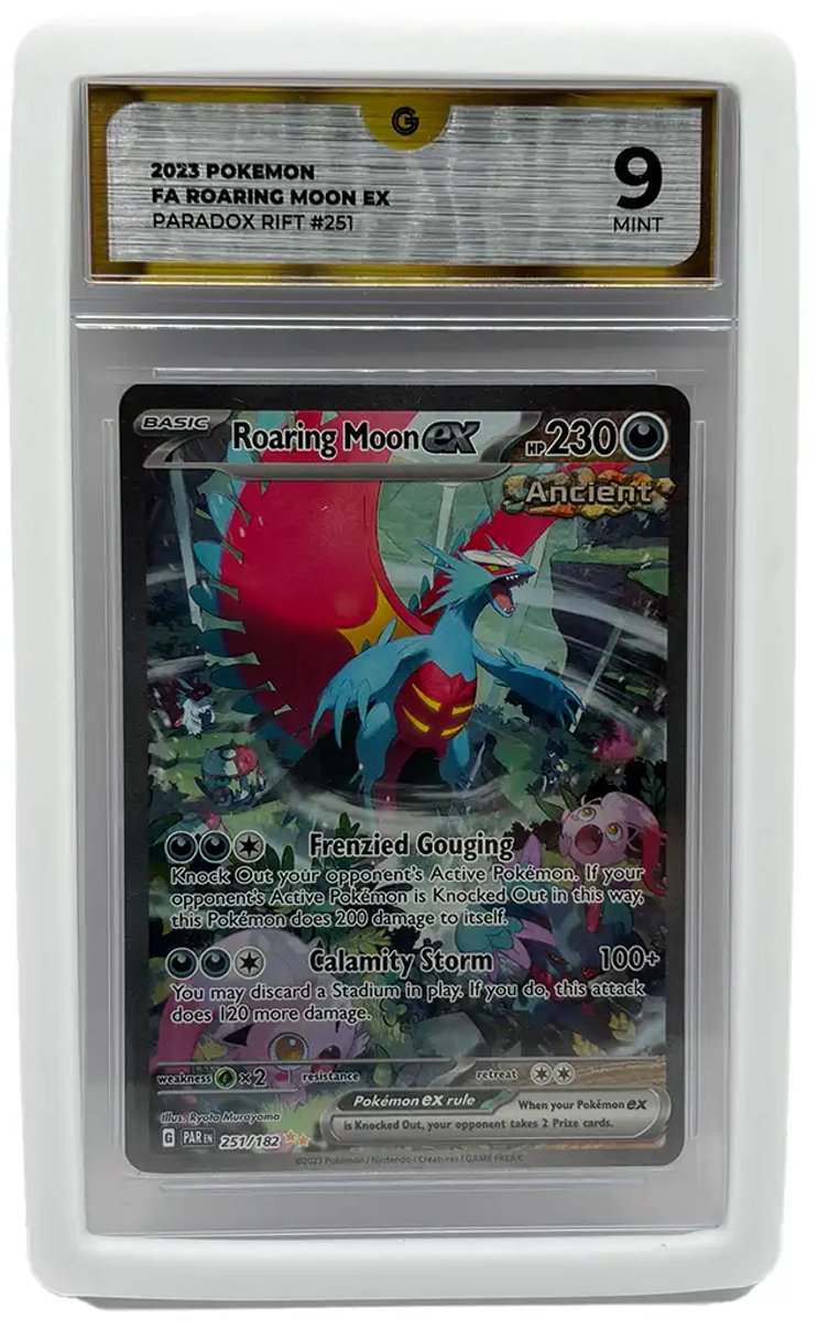 PSA Slab Guard - Siliconen Bumper voor PSA Graded Cards - Wit
