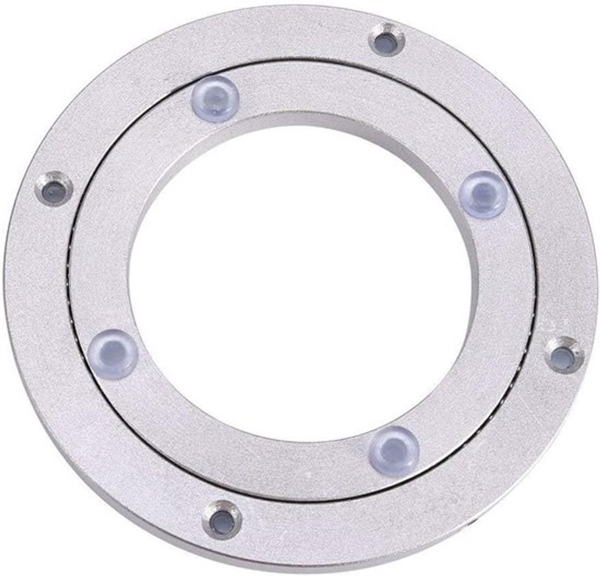 Ronde Aluminium Draaiplateau voor Eetkamer, Stille en Duurzame Draaiplateau met Hoge Capaciteit voor Thuisgebruik