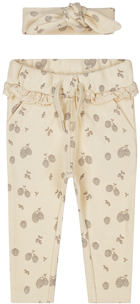 Broek + haarband Off white - 02 Girls pretty fall