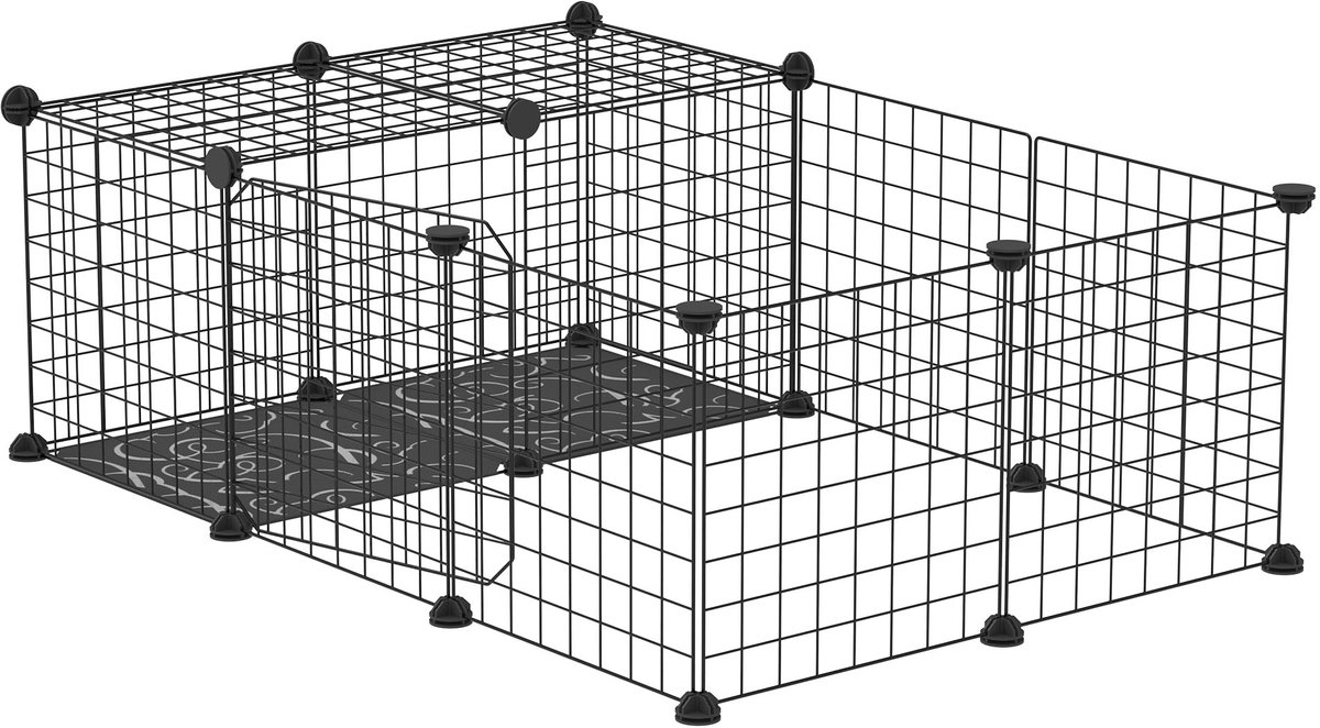 Kooien voor kleine dieren - Huisdierhekken - Voor binnenshuis - Geschikt voor cavia's, konijnen en egels
