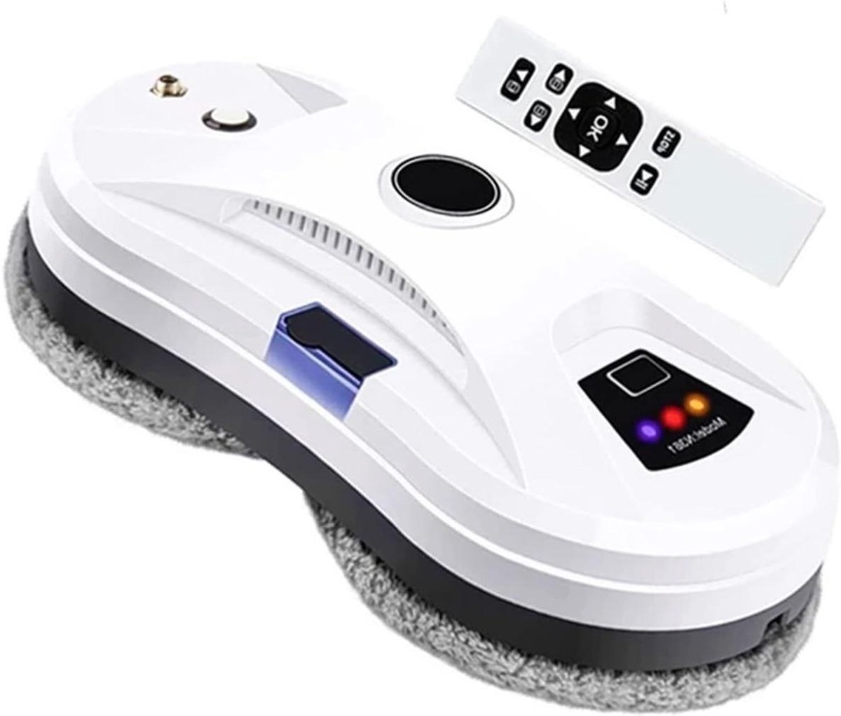Ramenwasser Robot - Glasreiniger Robot - Automatisch Ramen Wassen - Slimme Navigatie AI - Valbeveiliging - Wit