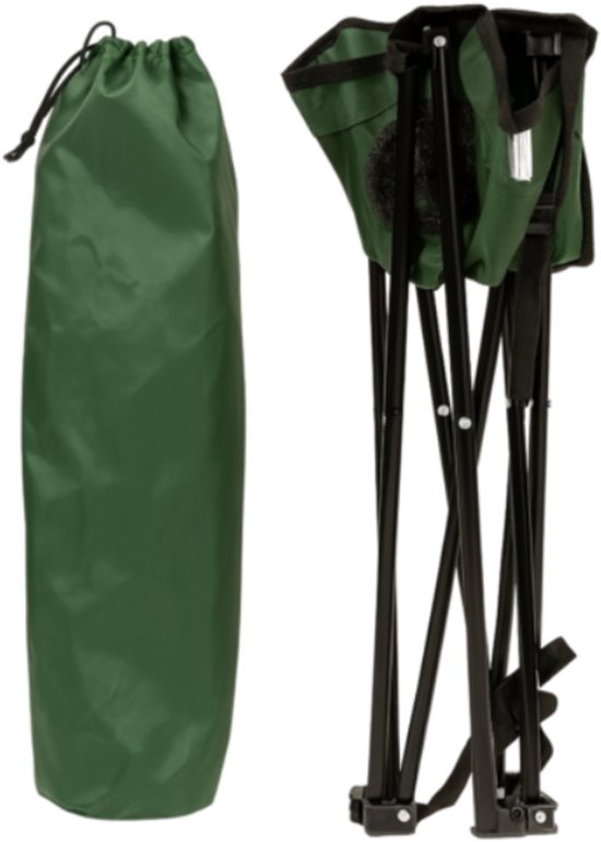 Opvouwbare Campingtafel 50 x 50 x 40 cm met 4 Bekerhouders en Draagtas — afbeelding 2
