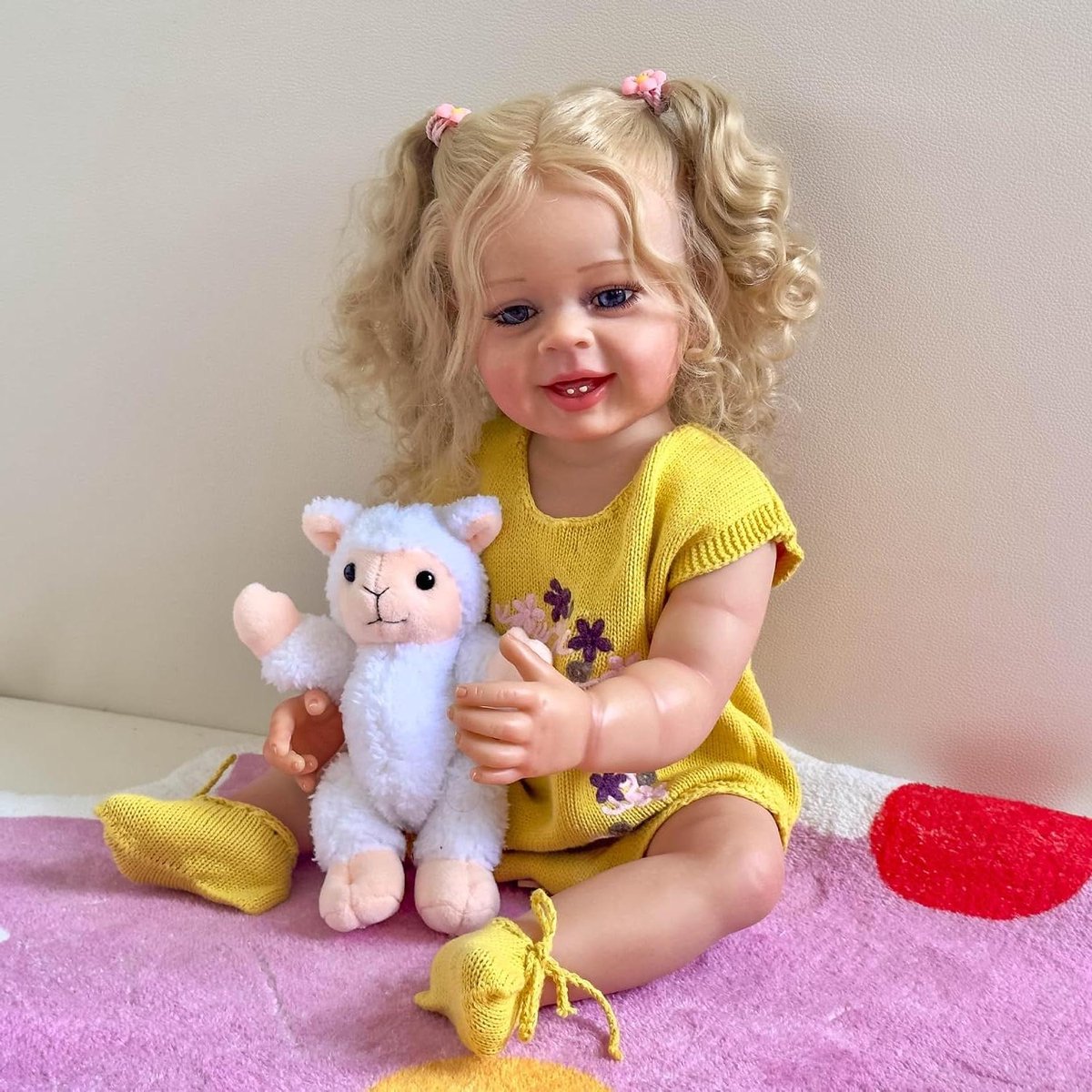 Babypop - Reborn pop Meisje - Spelen en C�ntreren - Volledig Siliconen Lichaam - 55 cm - Niet gespecificeerd