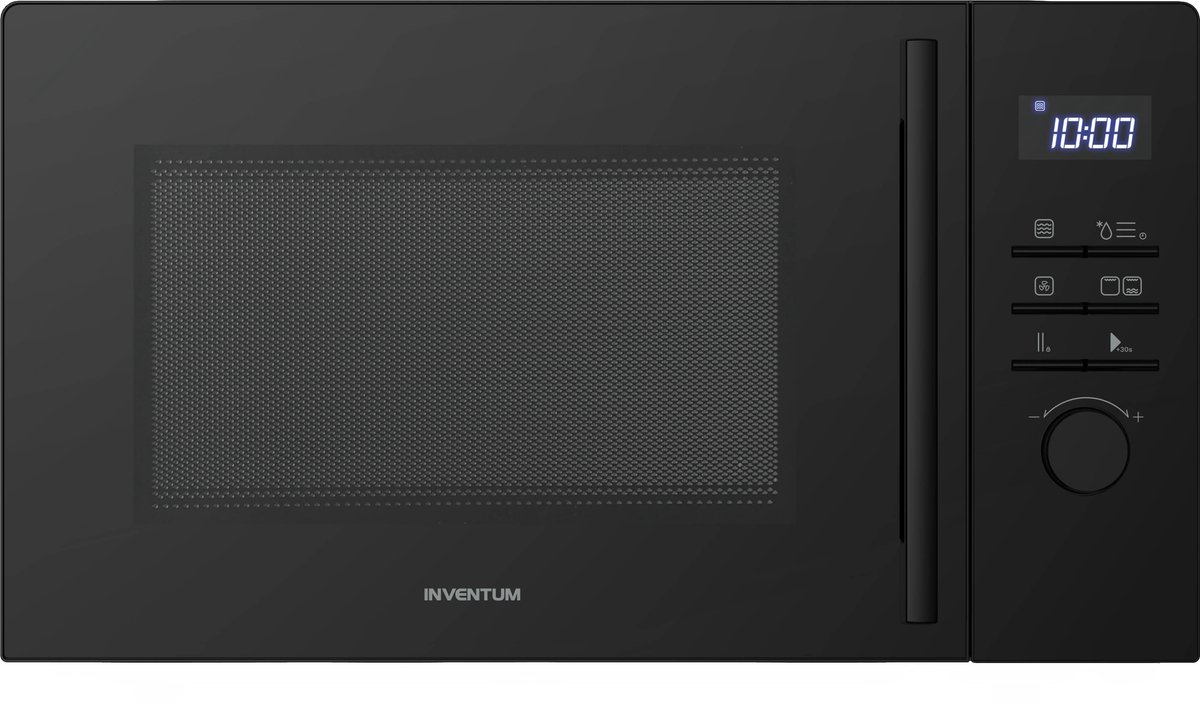 Inventum MN302CB Combimagnetron - 30L - 900W - Hetelucht- en grillfunctie - 8 programma's - Zwart