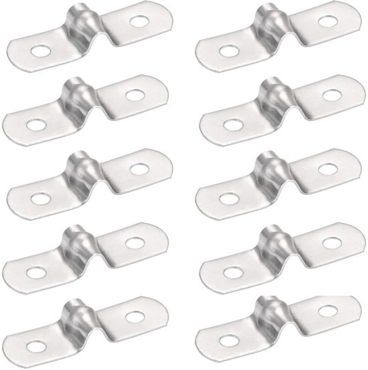 Buisclip 45 Stuks - Roestvrij Staal - Duurzaam - Corrosiebestendig - U-vormige Klem - Voor Bevestiging Buis/Pijp - Pijpklem