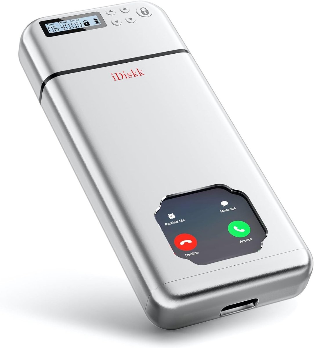 Telefoonkluis - Metaal - Timerfunctie - Robuuste Mobiele Telefoon Slotbox - Voor Focus en Bescherming