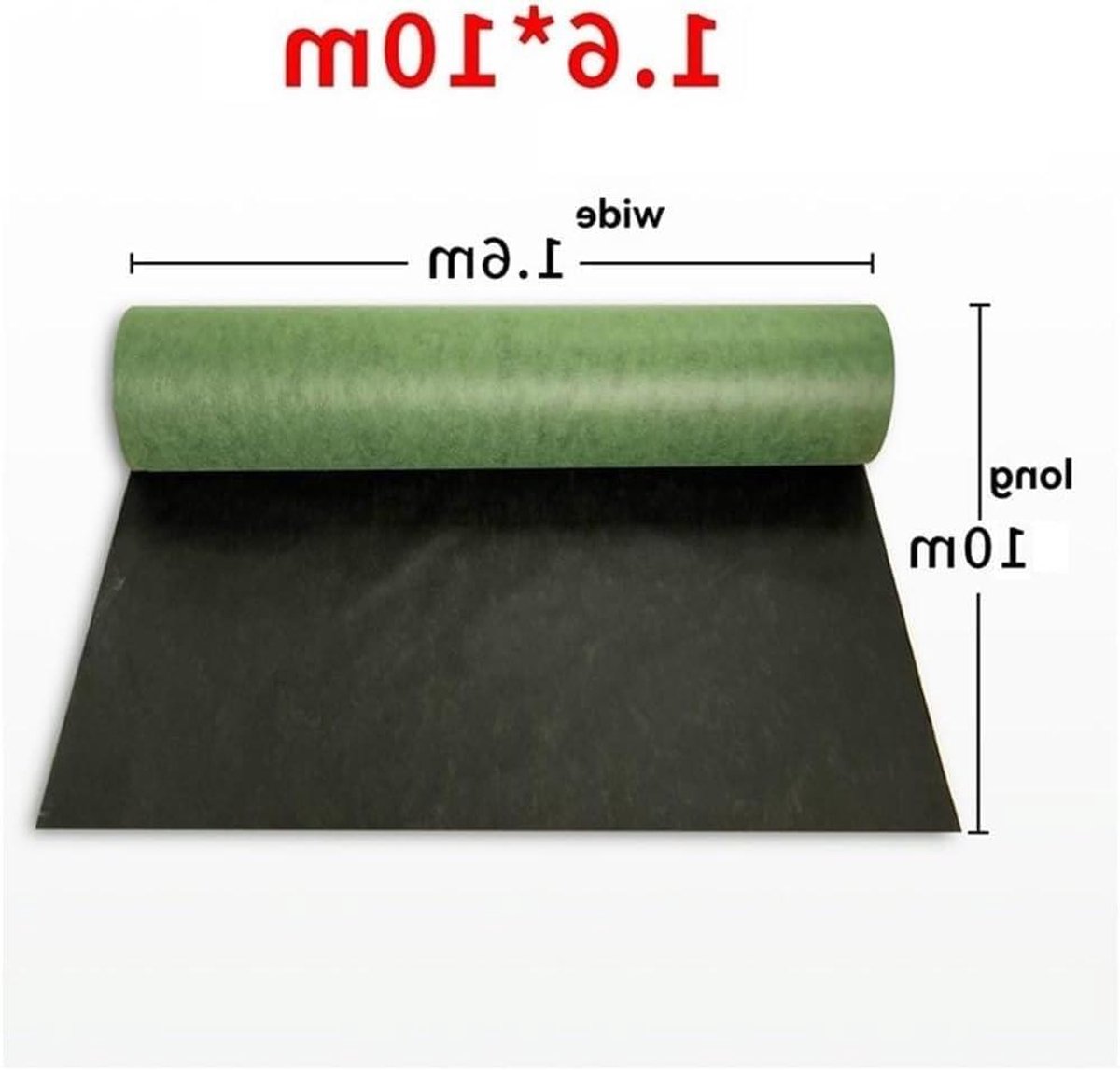 Geotextiel Tuin - Onkruiddoek Bodembedekking - Onkruid Vrij Houden - Duurzaam Materiaal - 1.6x10m - Niet gespecificeerd
