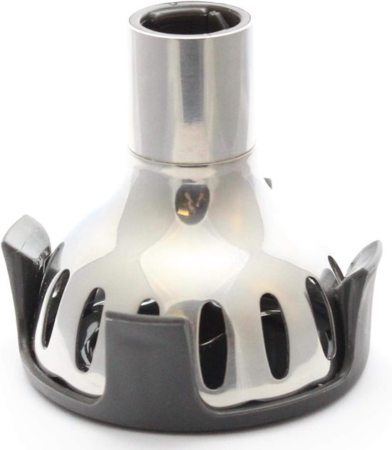 Mixer Opzetstuk - Garde Klopper - Beslag Maken - Specifiek Model - 6.5 x 6.5 x 7 cm - Zilverkleurig — afbeelding 2