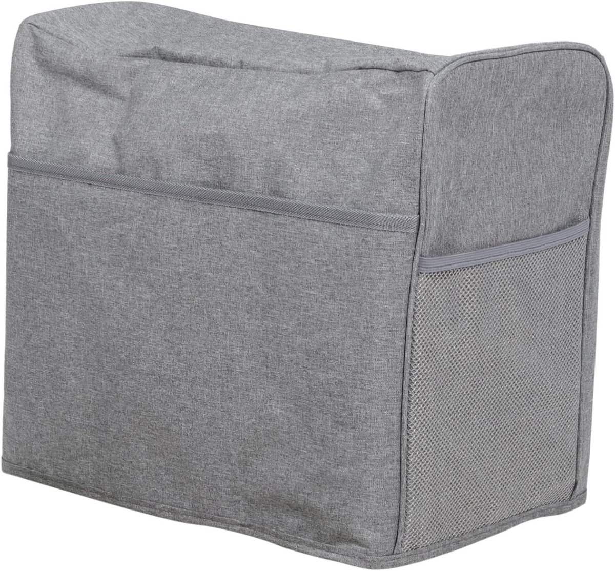 Naaimachinehoes - Stofhoes Beschermhoes - Naaimachine Beschermen - Waterdicht Oxford Stof - 43x34cm - Grijs