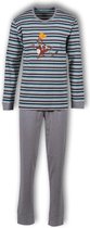 Woody pyjama jongens - spookdier - streep - 192-1-plc-s/971 - maat 116