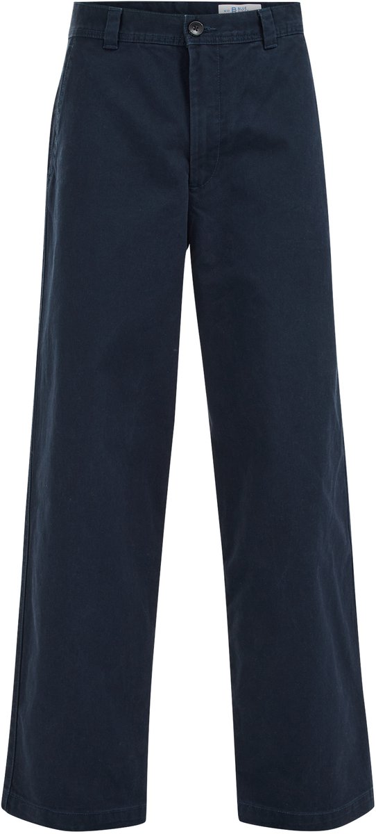 WE Fashion Heren straight fit chino