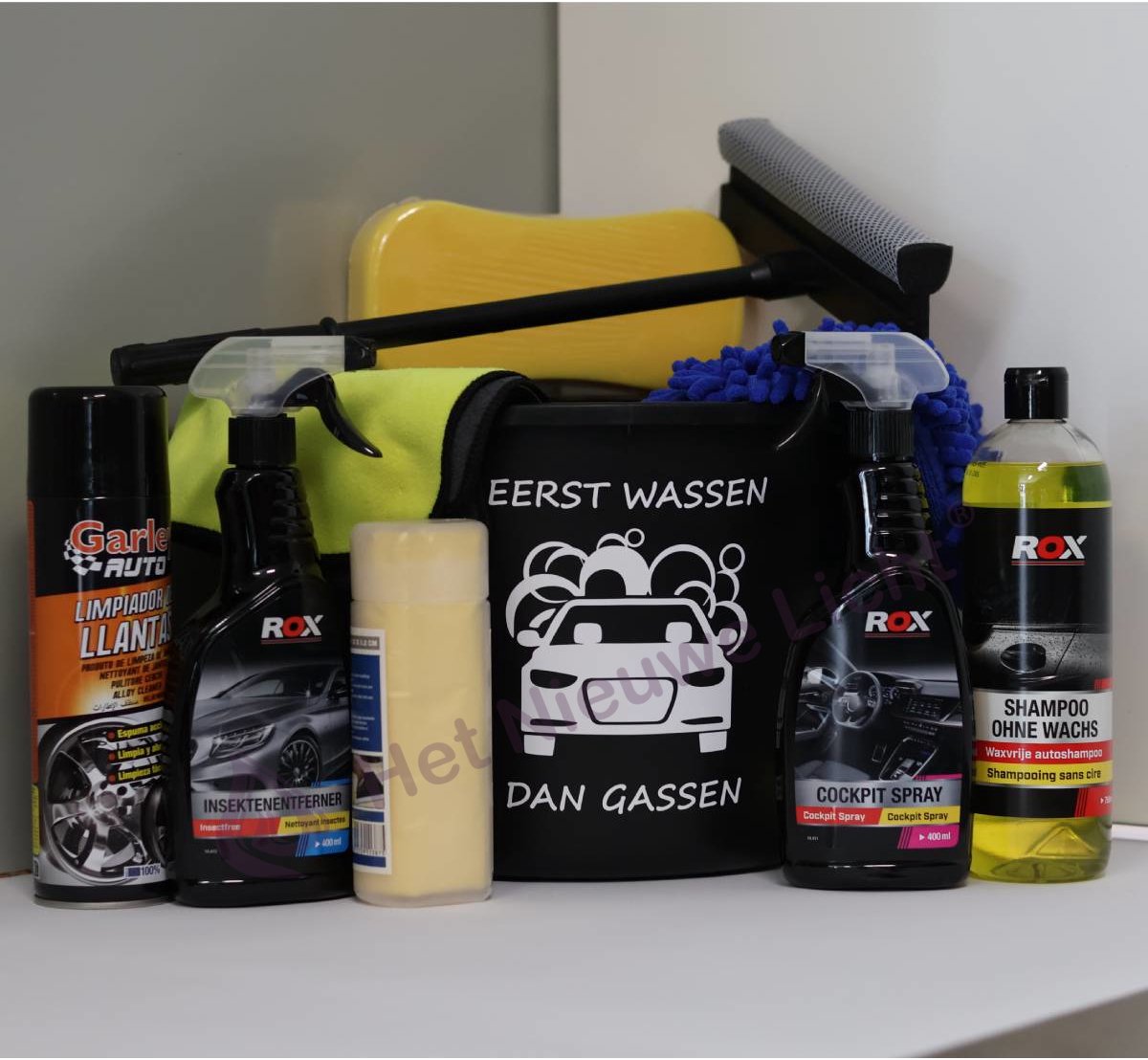 Extra Luxe Auto Wasemmer 12L – Complete Autowas Cadeauset