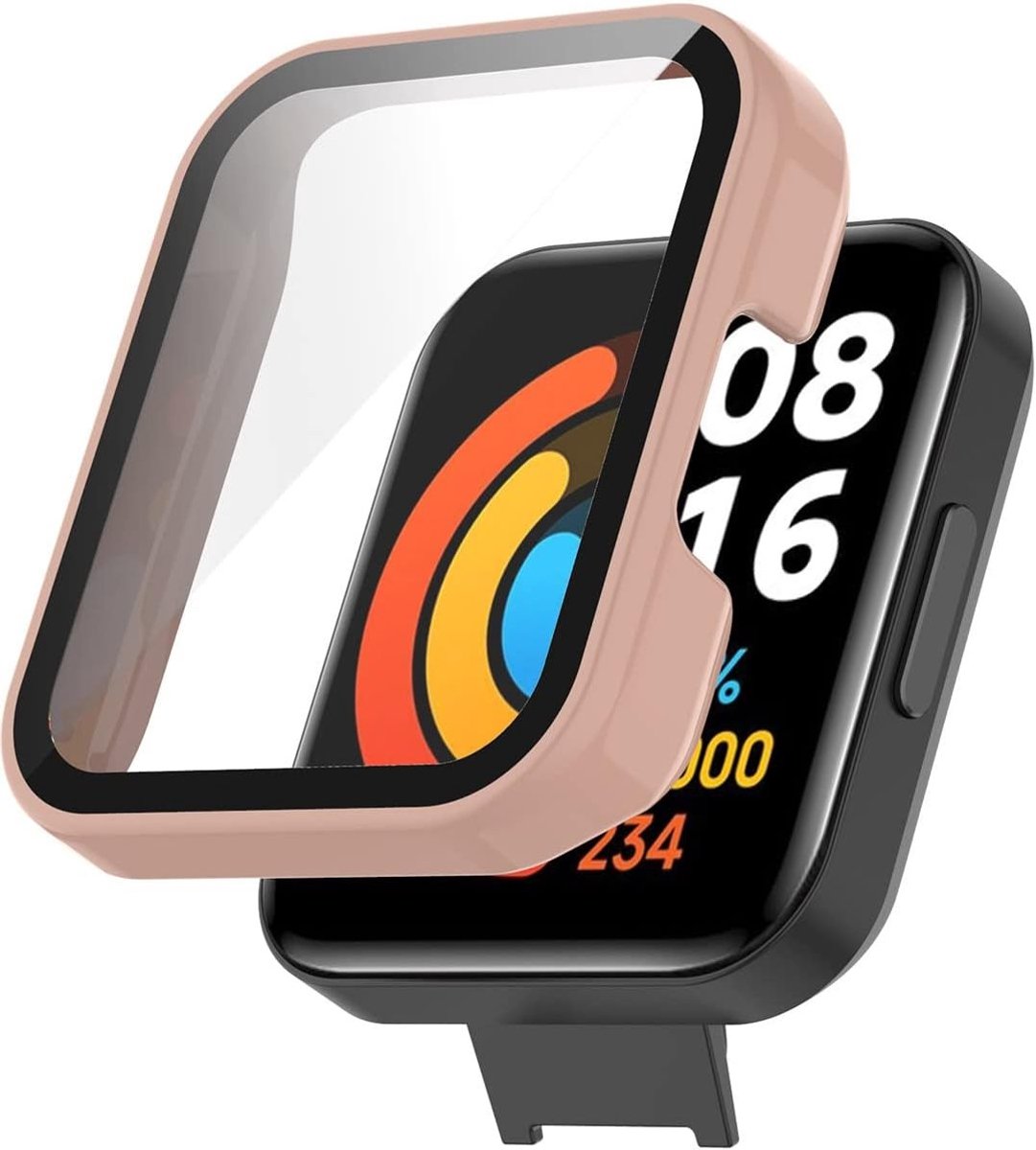 Beschermende TPU Hoes en Screen Protector voor Redmi Watch 2 en Redmi Watch 2 Lite - Slijtvast en Stijlvol Accessoire voor Smartwatch