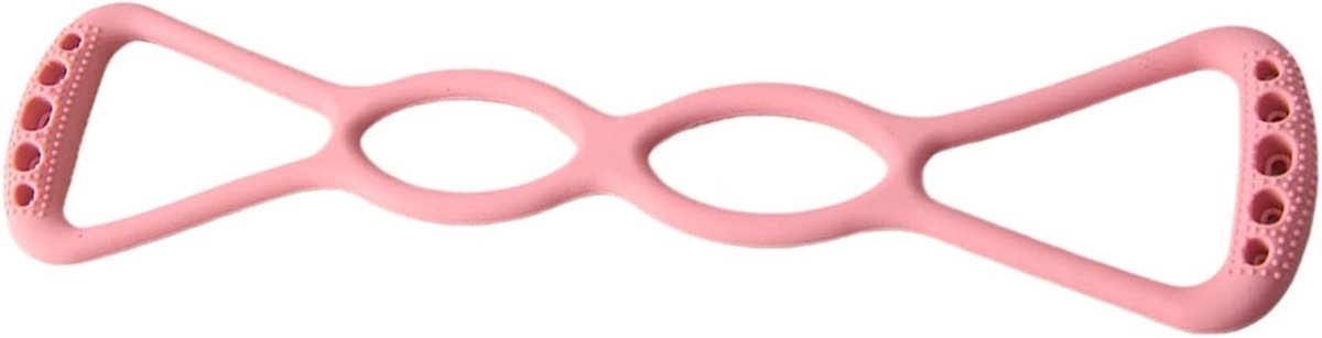 Weerstandsbanden met Handvatten - Arm Rekbanden Elastiek - Fitness Thuisgebruik - Ergonomische Handvatten - 68 kg - Rood