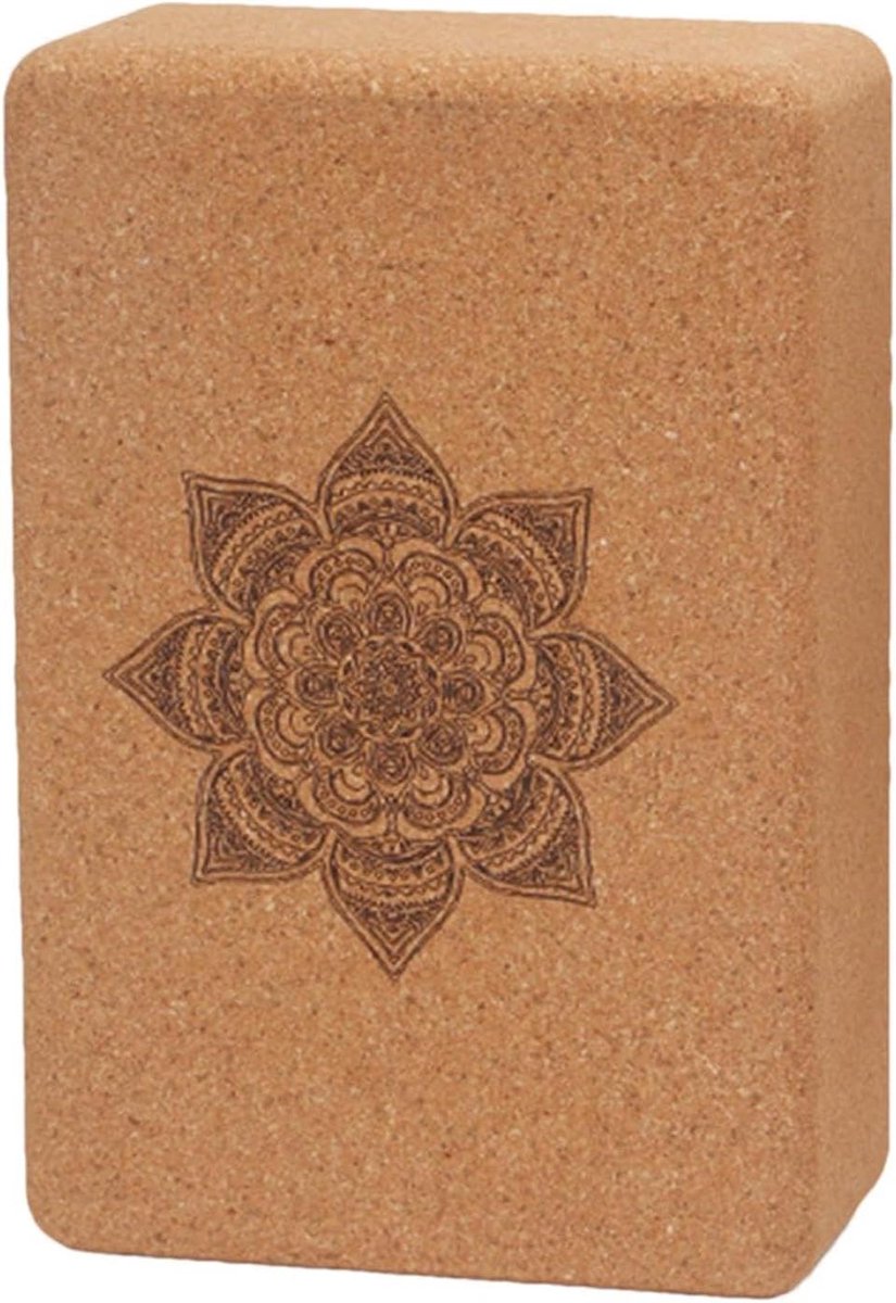 Yoga Blokken - Yogasteen Rekwisieten - Balans Verbeteren - Duurzaam Kurkmateriaal - 225 x 15 x 75 cm - Houtkleur