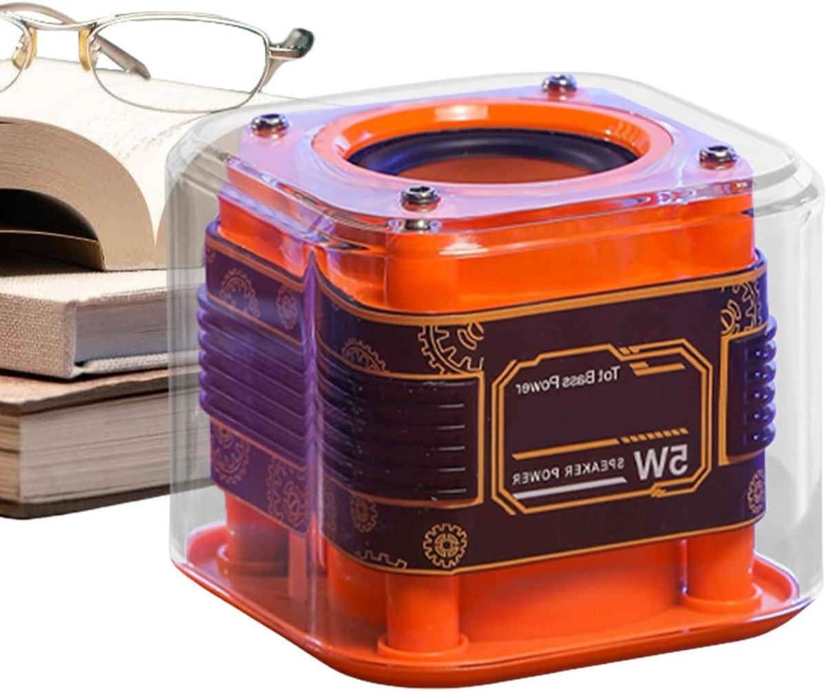 Draadloze Reisluidspreker - Draagbare Bluetooth Speaker - Muziek Luisteren Buiten - Krachtig Buitengeluid - 8 x 8 x 8 cm