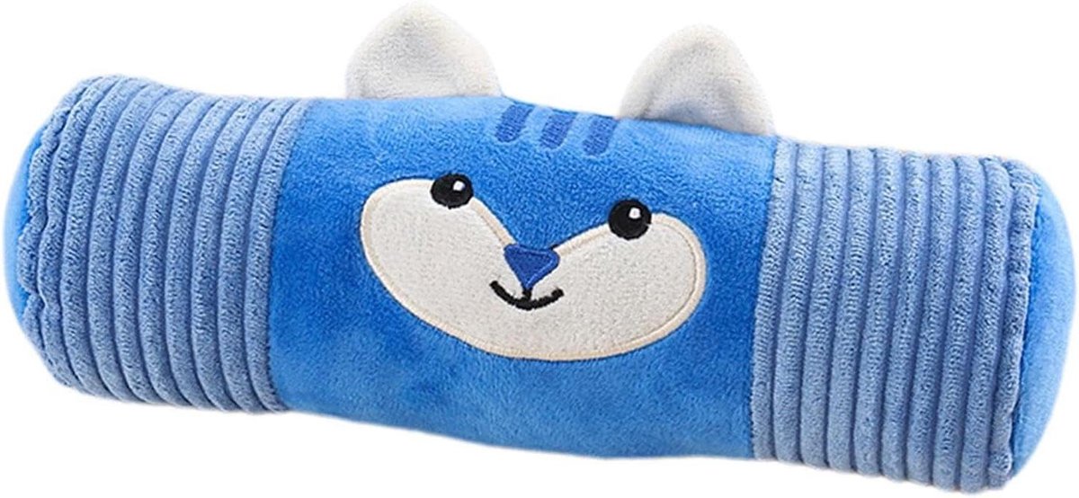 Hondenspeeltje - Piepend kussen - Interactief spel - Zachte vulling - 25 cm - Veelkleurig