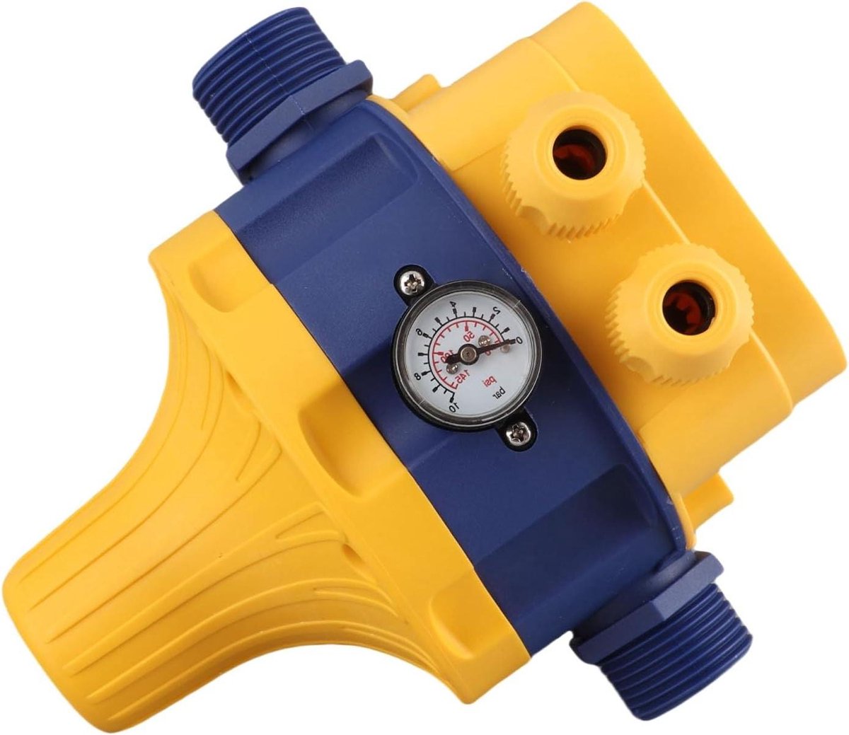 Elektrische Waterpomp Controller - Drukregelaar Pompschakelaar - Waterdruk Regelen - IP65 Waterdicht - 1.5-3.0 Bar - Grijs