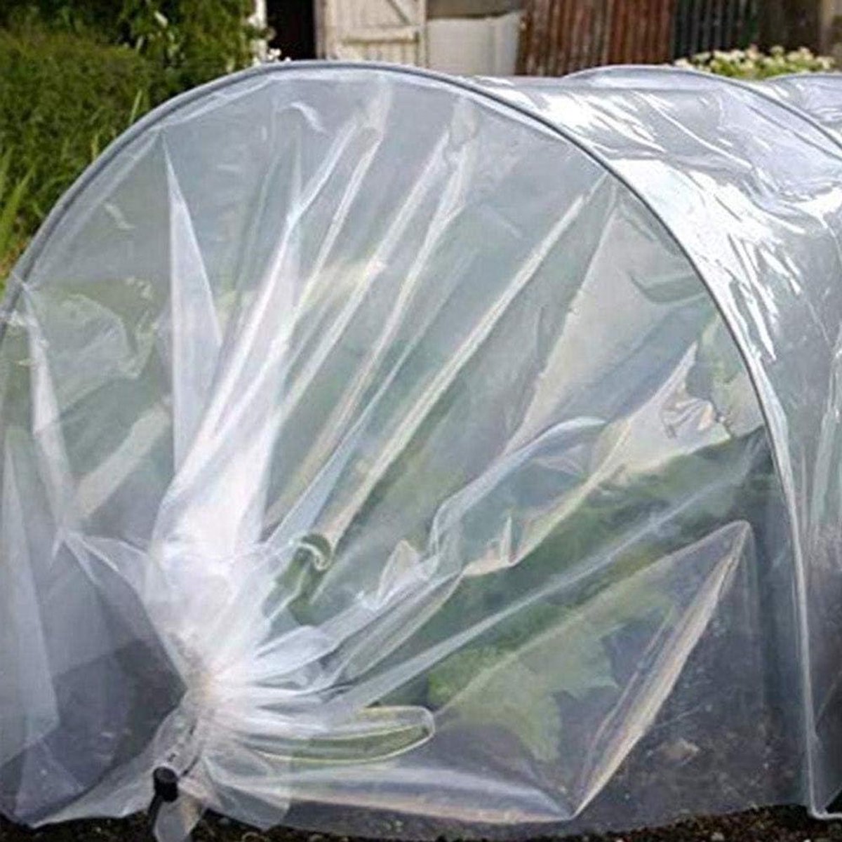 Kas Cover - Plastic Folie - Planten Beschermen - Waterdicht en UV-bestendig - 3 x 4 M - Clear