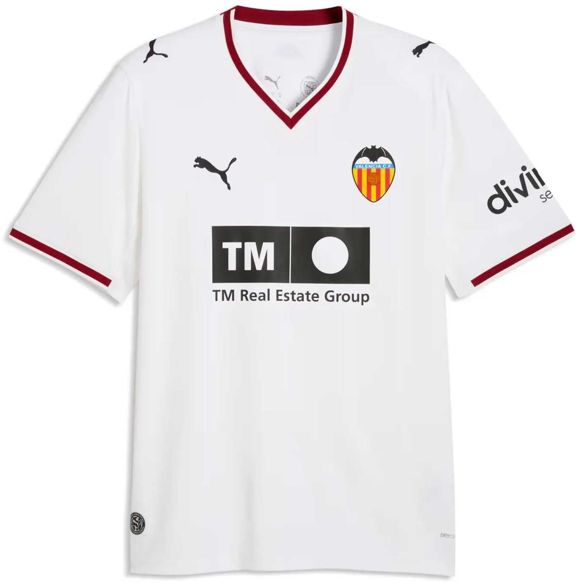 Thuiswedstrijdshirt Valence CF 2026/27 Wit