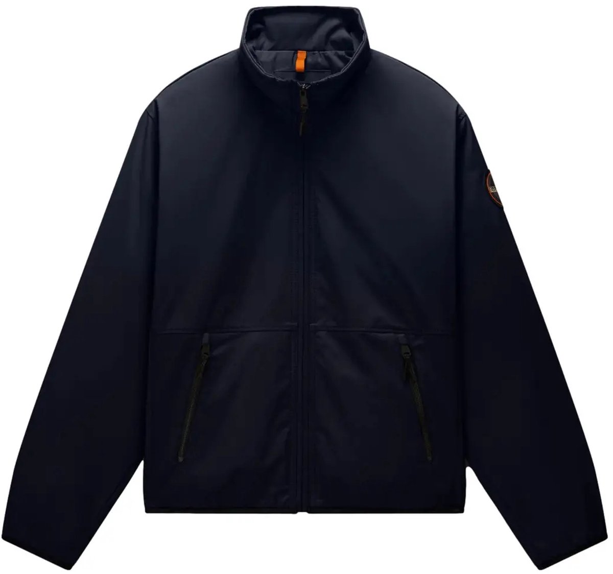 Damesjack met oversized rits Napapijri Tundra Blauw