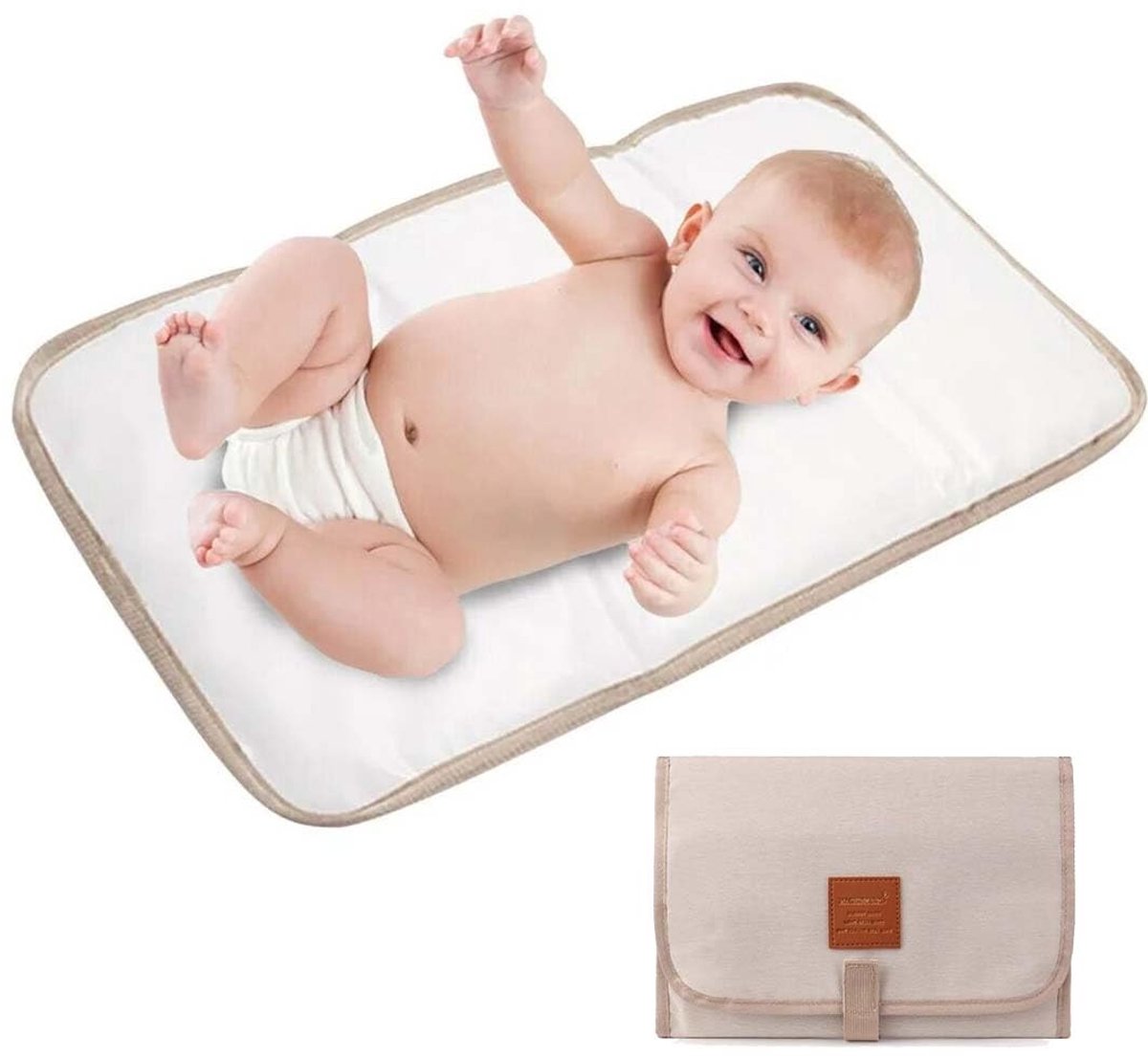 Omgoods - Draagbare Verschoonmat voor Baby's, Vouwbaar en Waterdicht