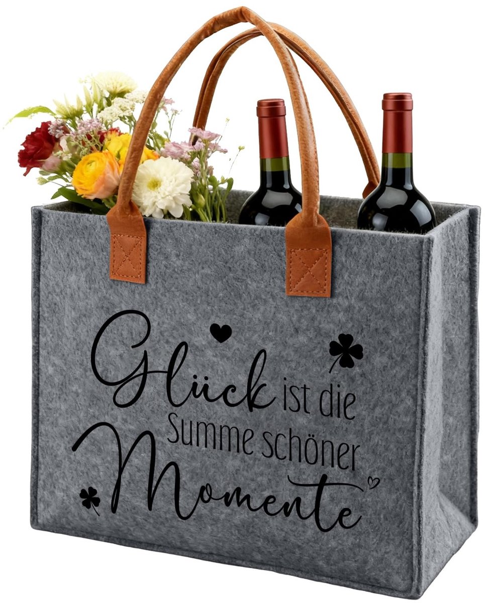 Omgoods - Vilt Tas voor Winkelen en Cadeaus