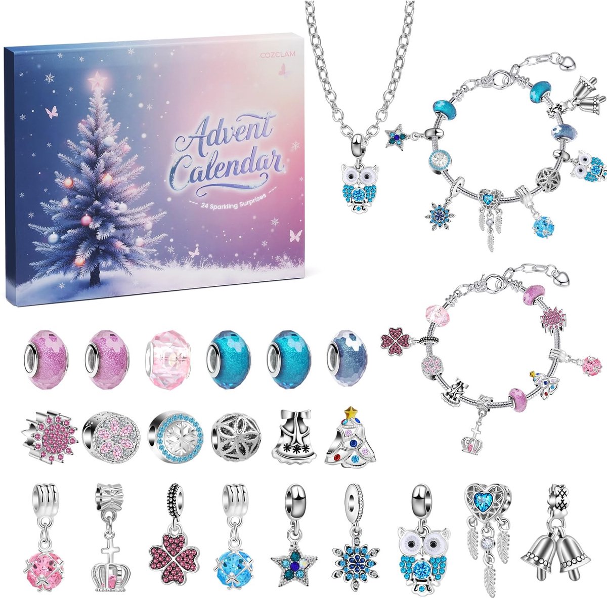 Omgoods - Adventskalender met Sieraden voor Meisjes