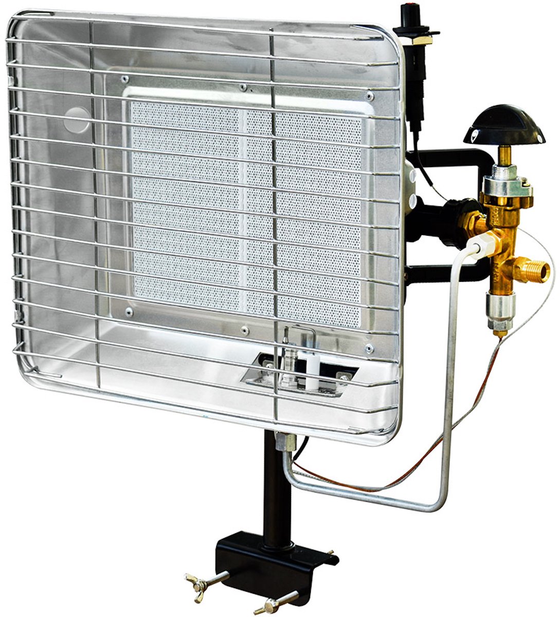 Project03 I1020 - gasstraler voor op gasfles - 4.2 kW - met Piëzo