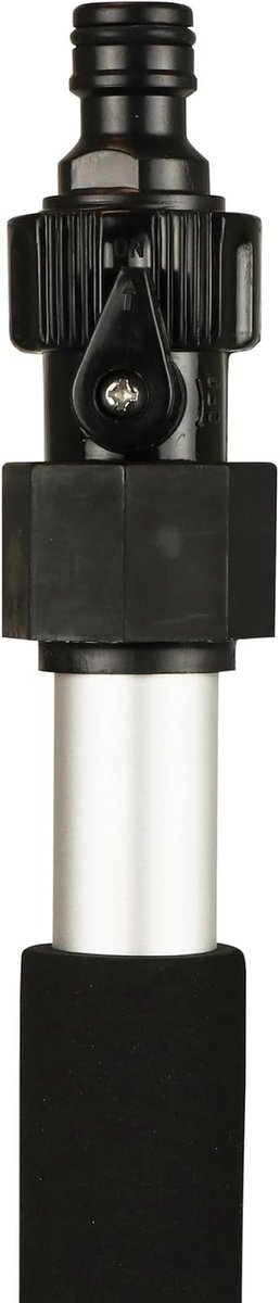 Wasborstel met Telescoopsteel - Autoborstel Uitschuifbaar - Auto Wassen - Vergrendelbare Waterstop - 95-160 cm - Aluminium — afbeelding 4