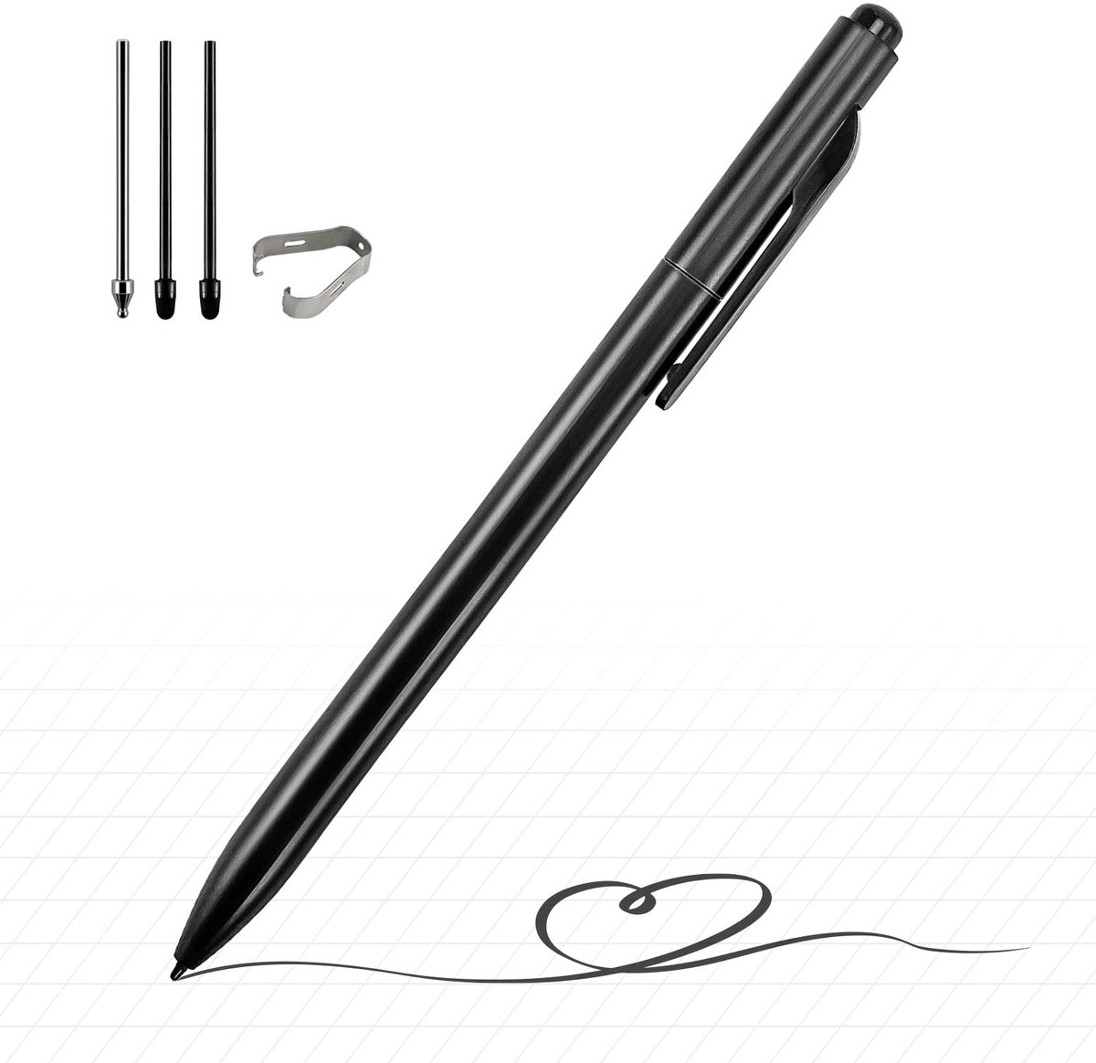 Omgoods - ProSketch Digitale Pen met Gum en Titanium Punt