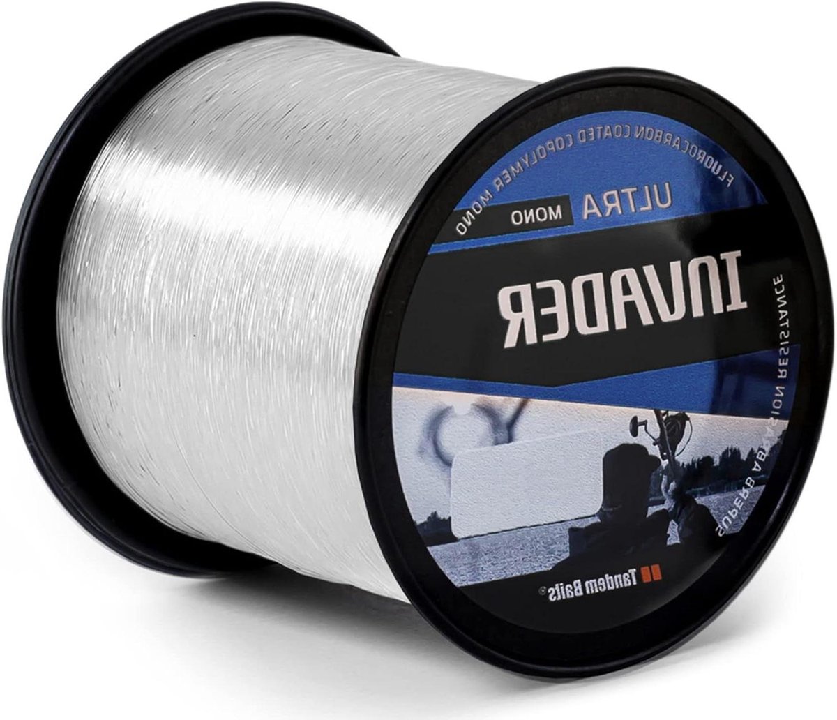 Vislijn Monofilament - Nylon Koord - Karpervissen - Extreem Slijtvast - 12 m - Wit