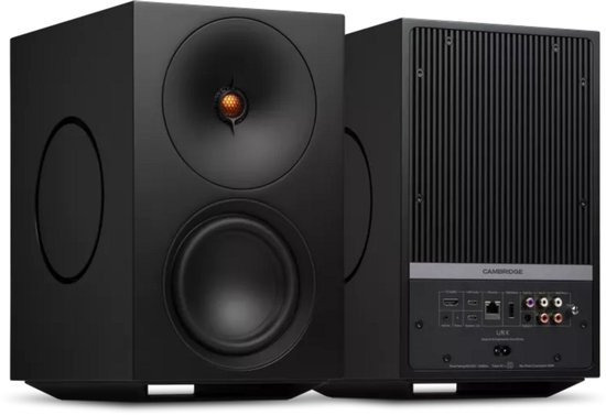 Cambridge Audio L/R X Actieve Boekenplankspeaker - Zwart (Paar) van Cambridge Audio — afbeelding 4