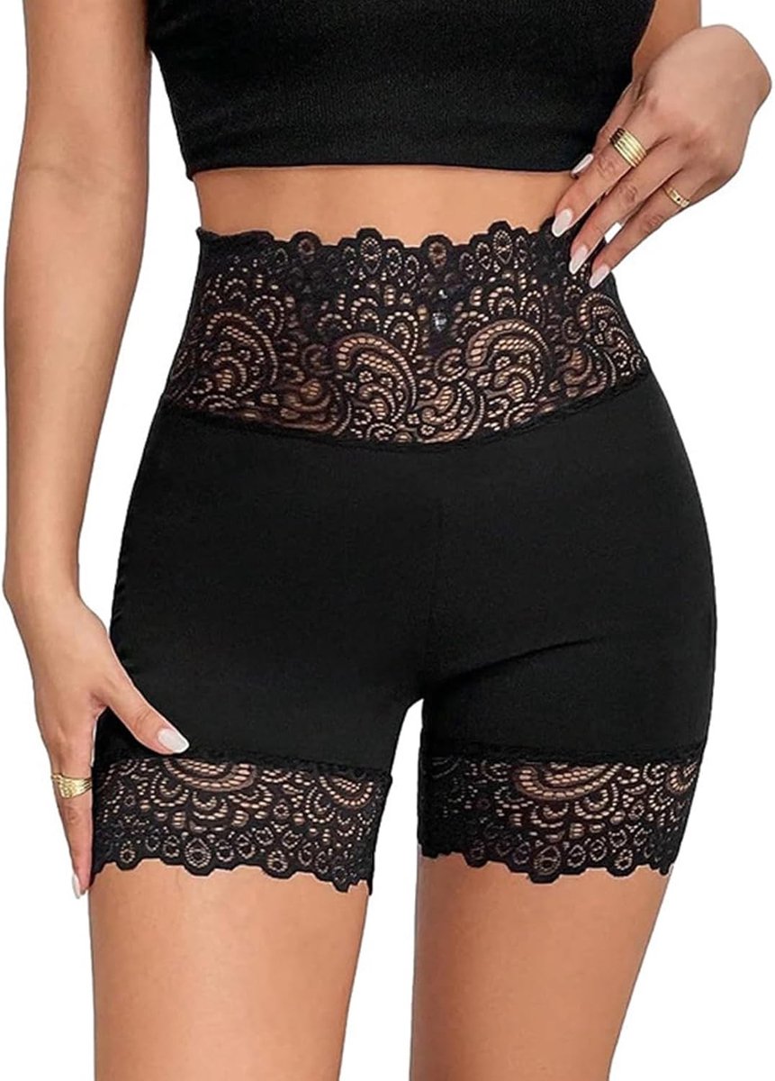 Tummy Control Shapewear voor Vrouwen, Hoogwaardige Body Shaper met Butt Lifter en Hoge Taille Shorts voor Optimale Ondersteuning (Zwart, M)