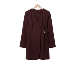 Notre-V Nv-hylkje Femme - Robe - Bordeaux - Taille M