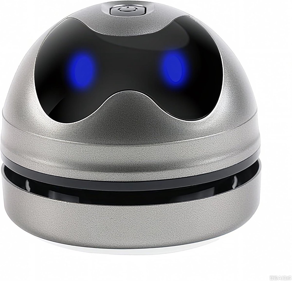 Schattige Cartoon Robot Mini Draadloze Tafelstofzuiger, USB-C Oplaadbaar met Laag Geluidsniveau, Oplaadbare Bureaustofzuiger voor Thuis en Kantoor