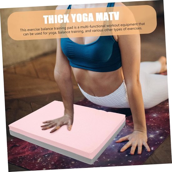 Balanskussen - Yoga Kniekussen - Training Oefeningen - Vermindert Gewrichtsbelasting - 40x33cm - Zoals Getoond — afbeelding 4