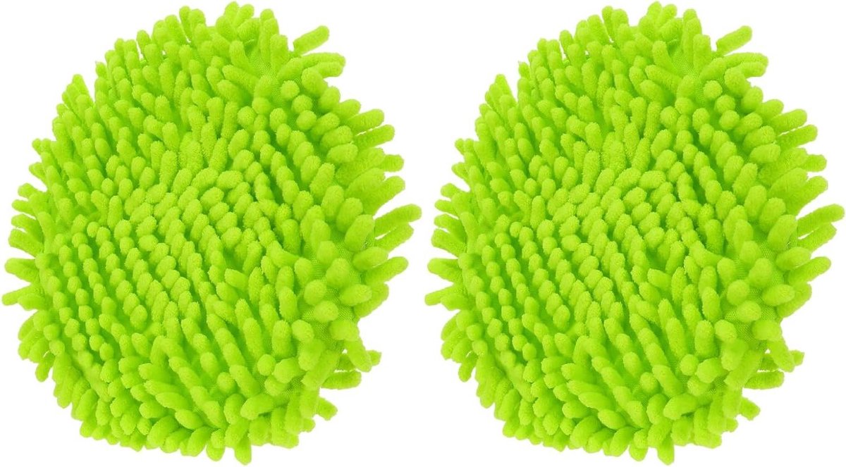 Stoomreiniger Pads - Dweilpads Stoomreiniger - Vloeren Reinigen - Krachtige Stoomwerking - 21 x 21 cm - Lichtgroen