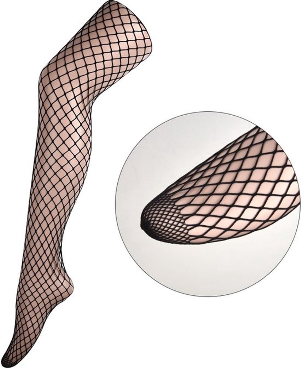 Panty 6 Paar - Hoge Taille - Netpanty - Rekbaar - Comfortabel - Modieuze Kousen