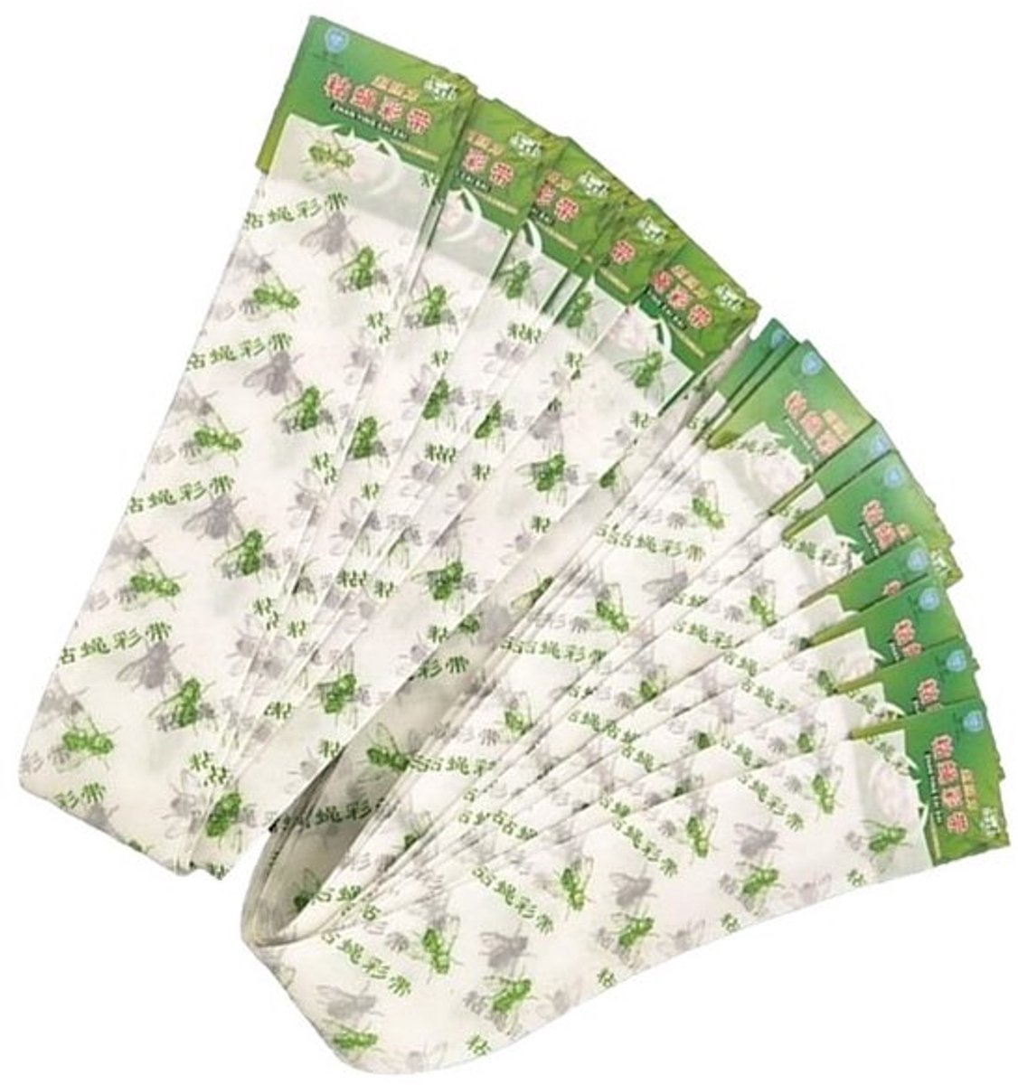 ARFUKA 10 stuks vliegenvangers, plakstrips, insectenvanger, vliegenverdelger, hangende vliegentape voor binnen en buiten